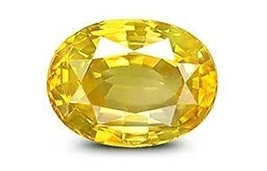 Yellow sapphire (pukraaj)