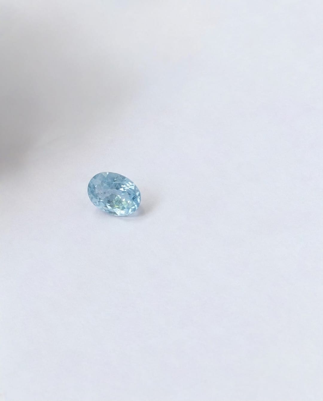 Natural Blue Blue Sapphire 6.24 Carat – Kashmir (India) Origin ,Oval Mixed Cut , No Indications of Heating - Image 3